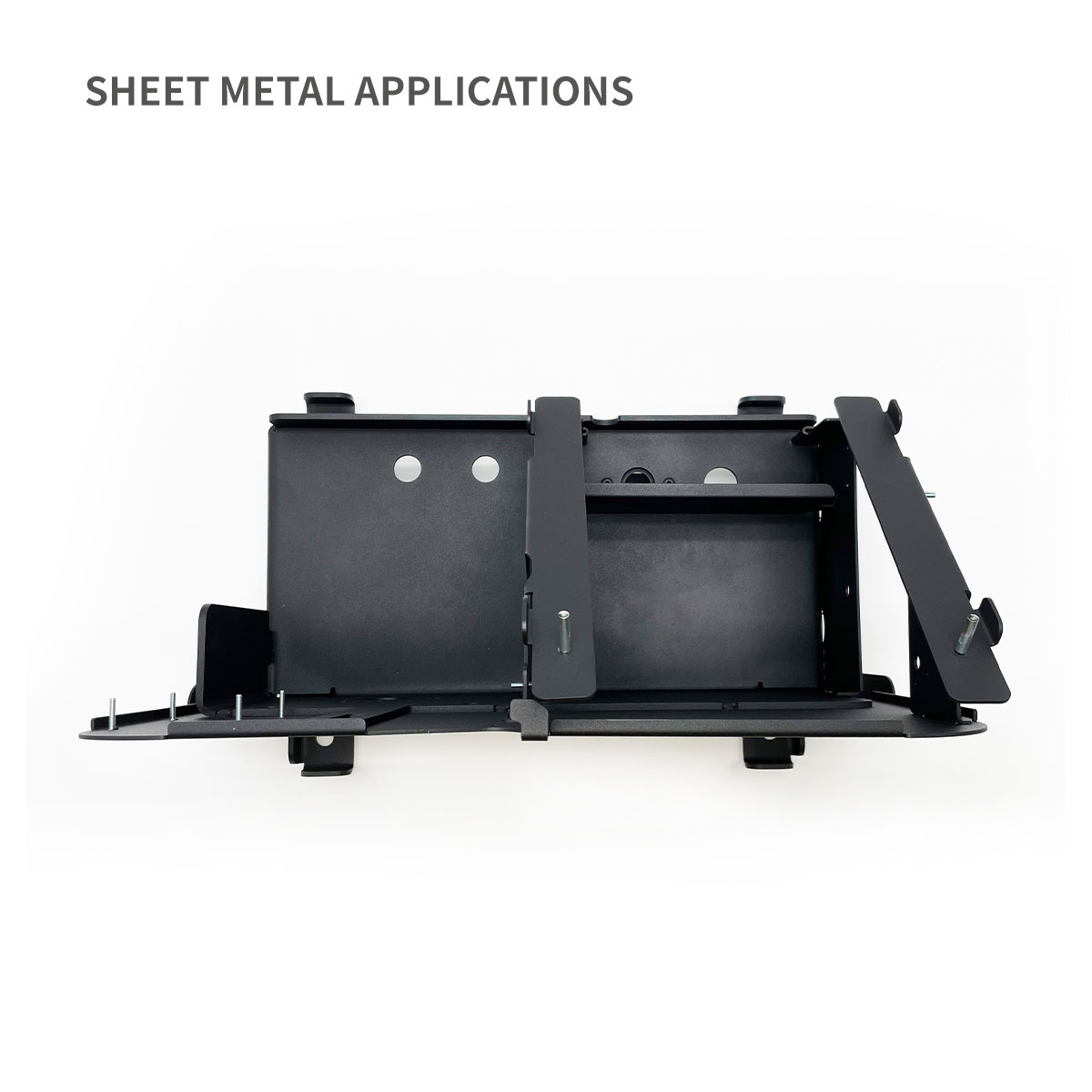 Base complessa con funzione multipla per messa a terra in metallo