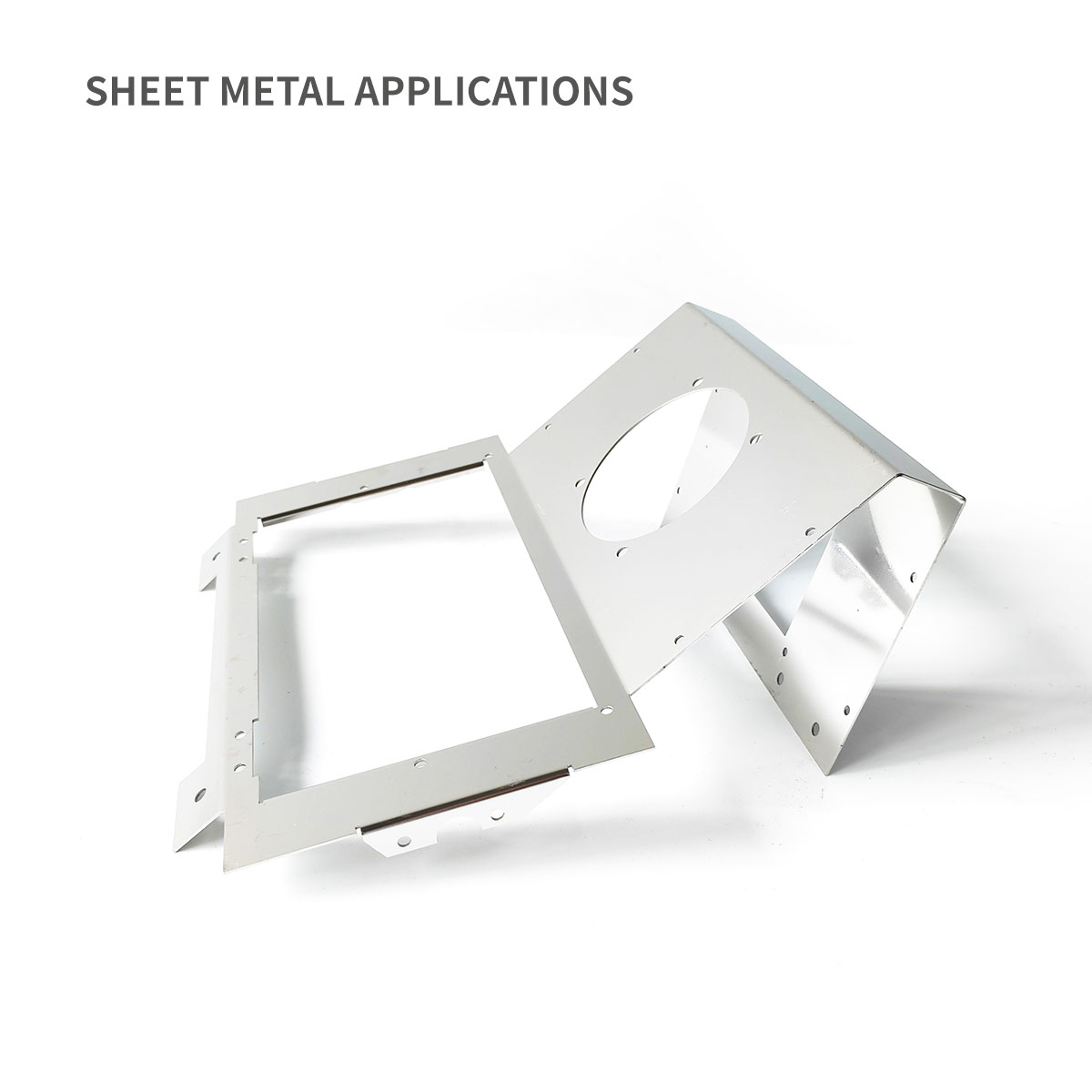 Staffa di montaggio in acciaio inossidabile in metallo in acciaio inossidabile incluso motore