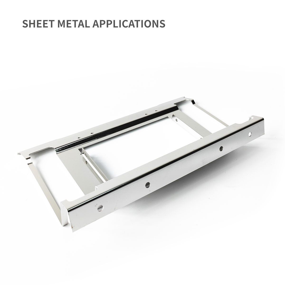 Vassoio di montaggio in acciaio inossidabile di metallo montato a parete