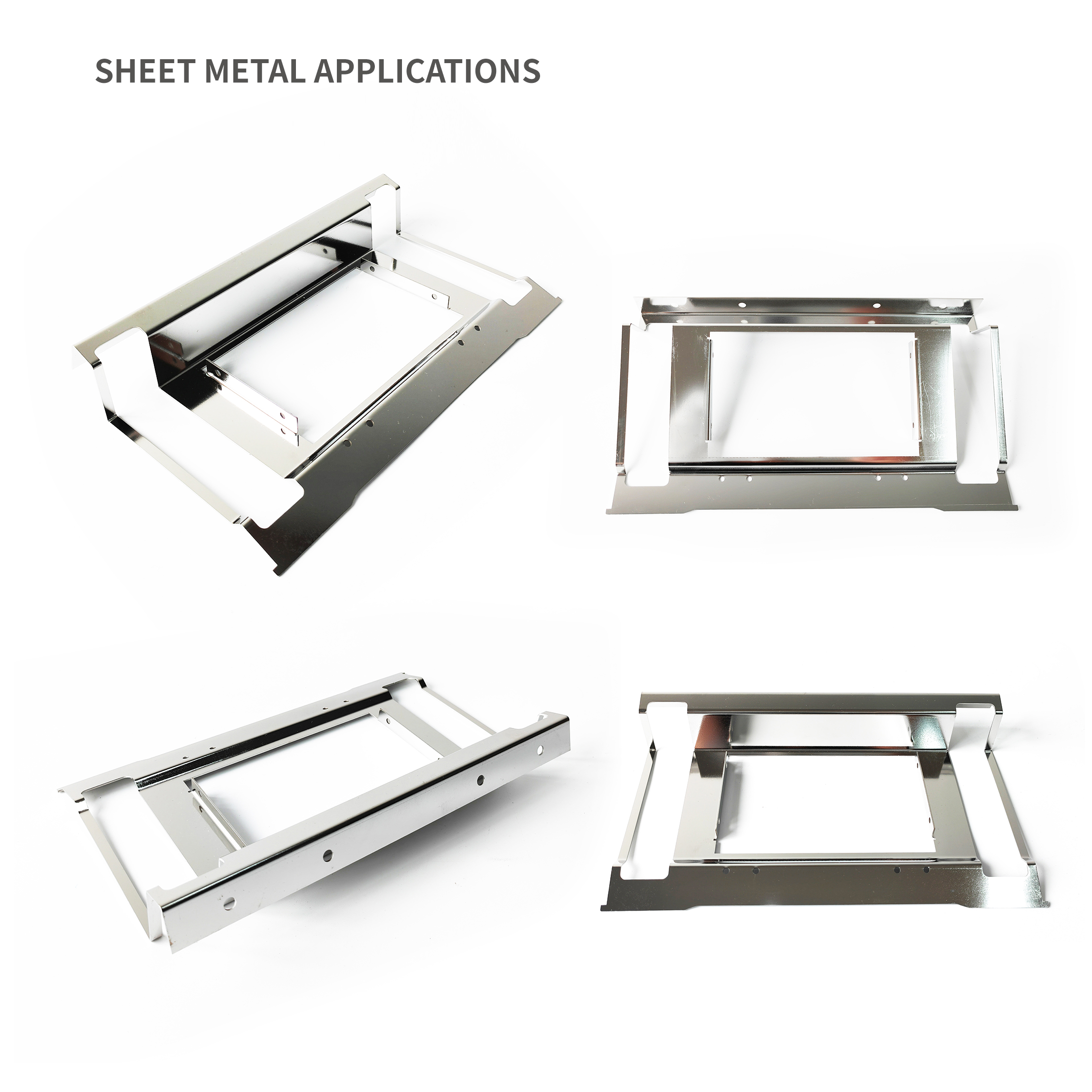 Vassoio di montaggio in acciaio inossidabile di metallo montato a parete