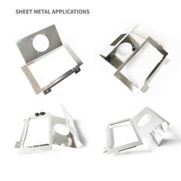 Staffa di montaggio in acciaio inossidabile in metallo in acciaio inossidabile incluso motore