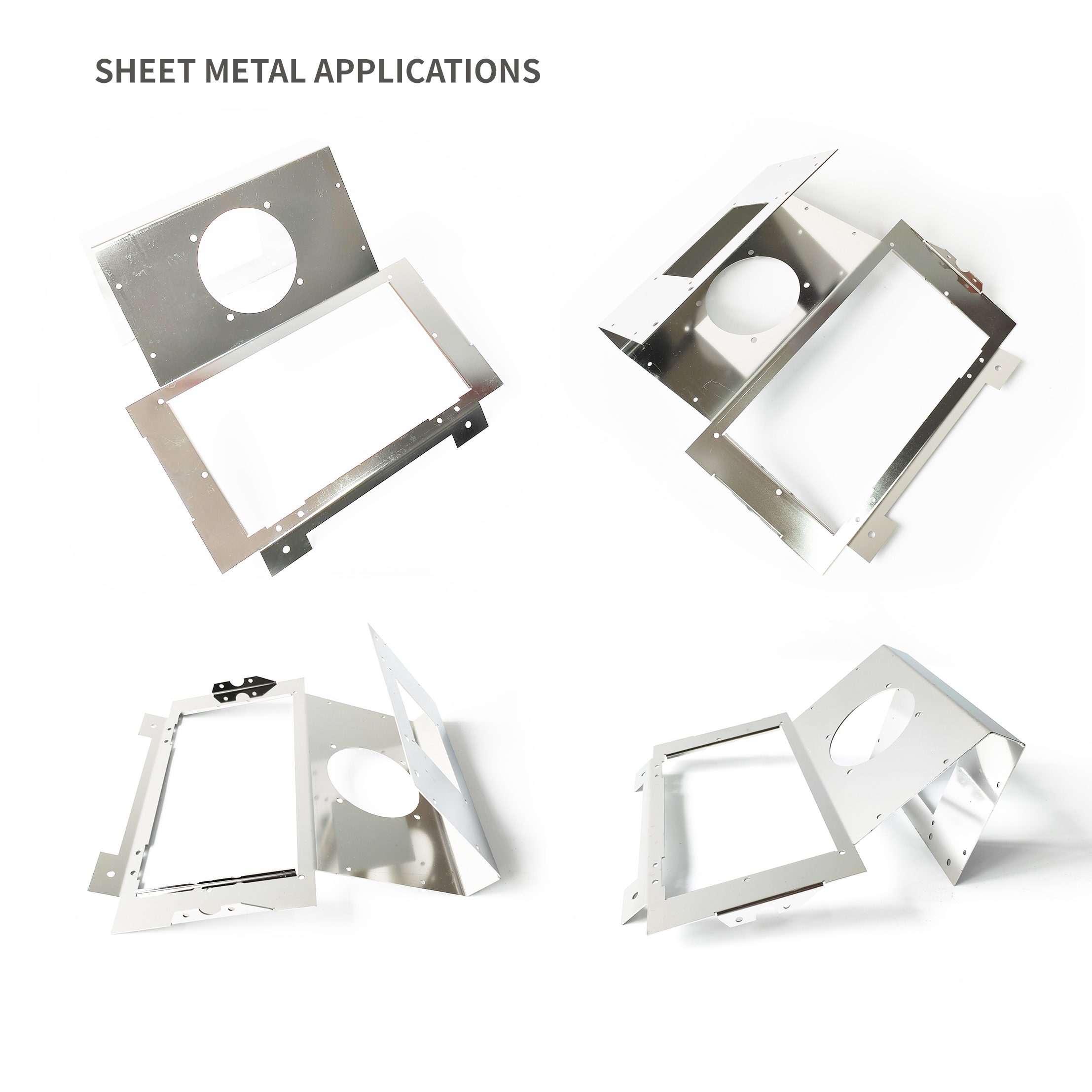 Staffa di montaggio in acciaio inossidabile in metallo in acciaio inossidabile incluso motore
