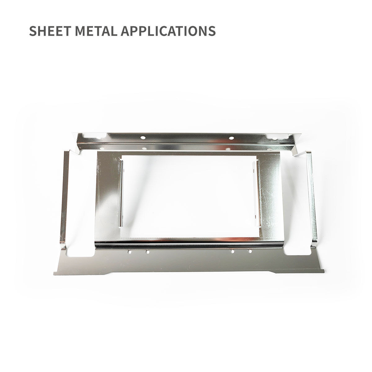 Vassoio di montaggio in acciaio inossidabile di metallo montato a parete