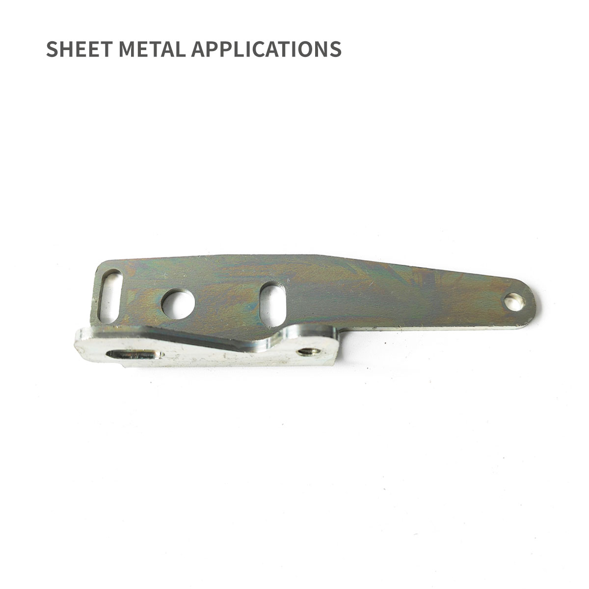 Staffa di montaggio zincato di involucro metallico perforato