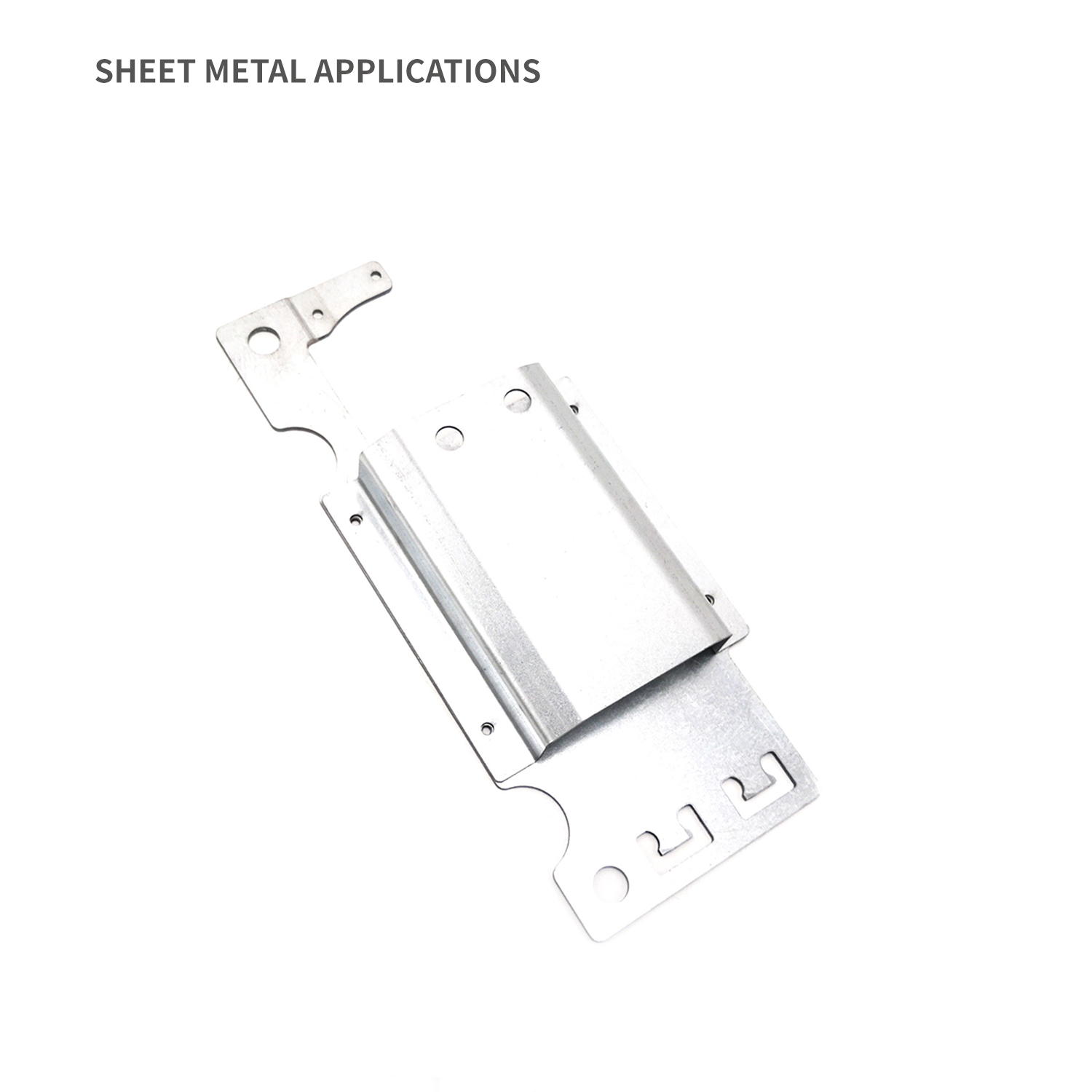 Piastra di montaggio con copertura per il design del metallo involucro