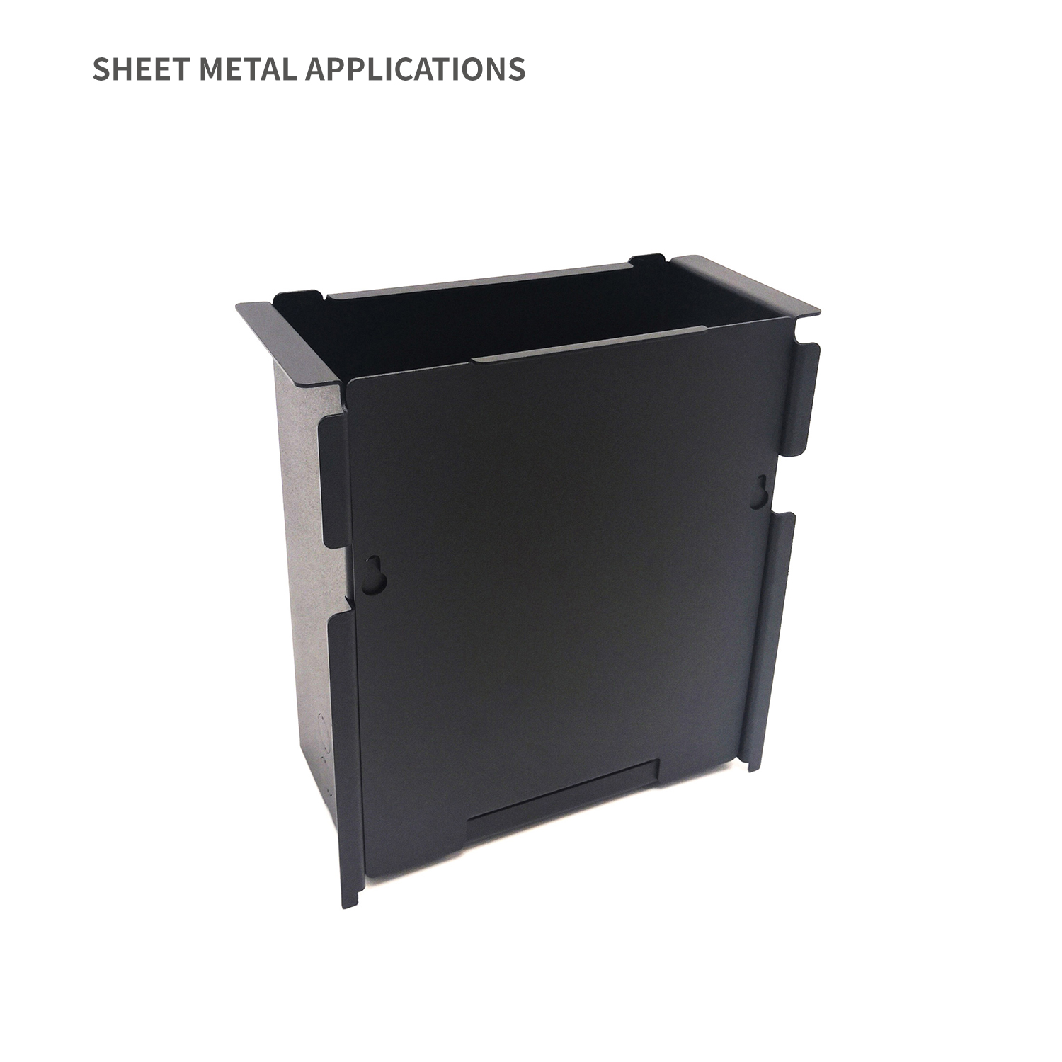 Box di alimentazione classica con copertura per involucro in metallo isolato