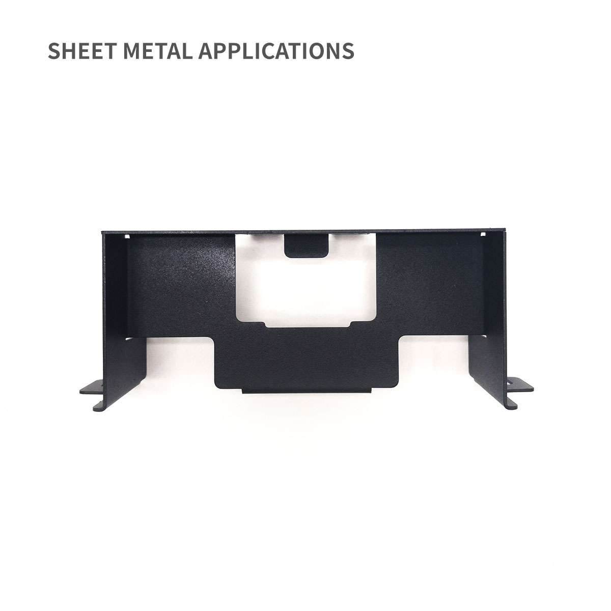 Staffa di mouting per componenti di titolare del contenitore in metallo piegato