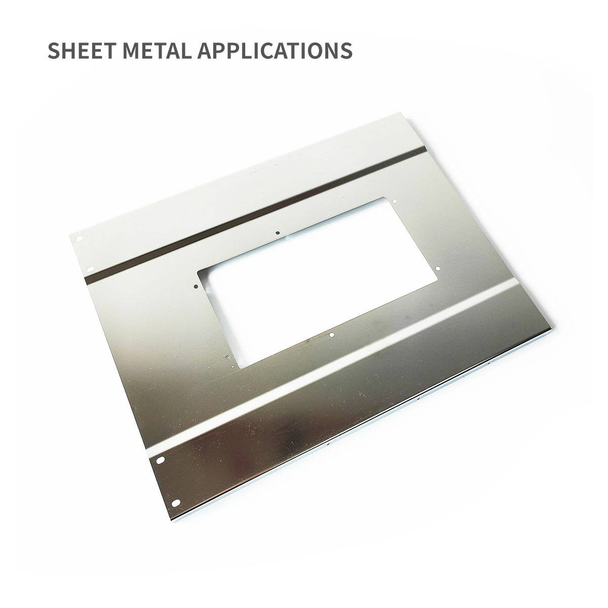 Piastra di copertura centrale del contenitore di metallo modulare in acciaio inossidabile in metallo