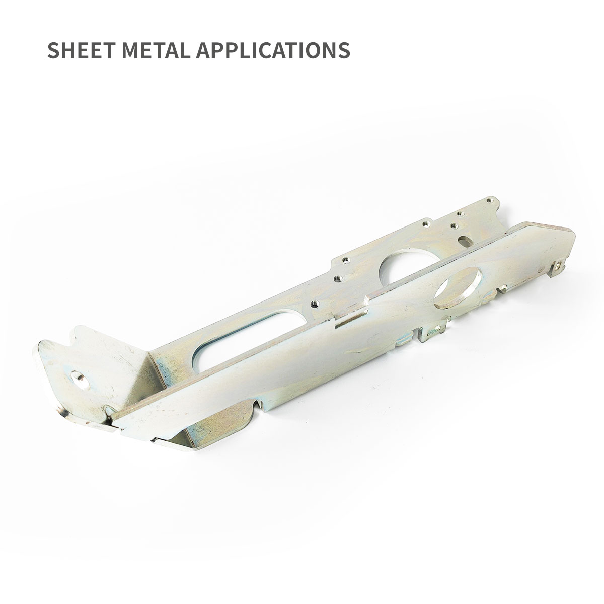 Basela staffa di montaggio per sensori di recinzione metallica con binario DIN