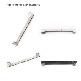 Staffa di montaggio per la scheda di controllo in un involucro metallico piegato