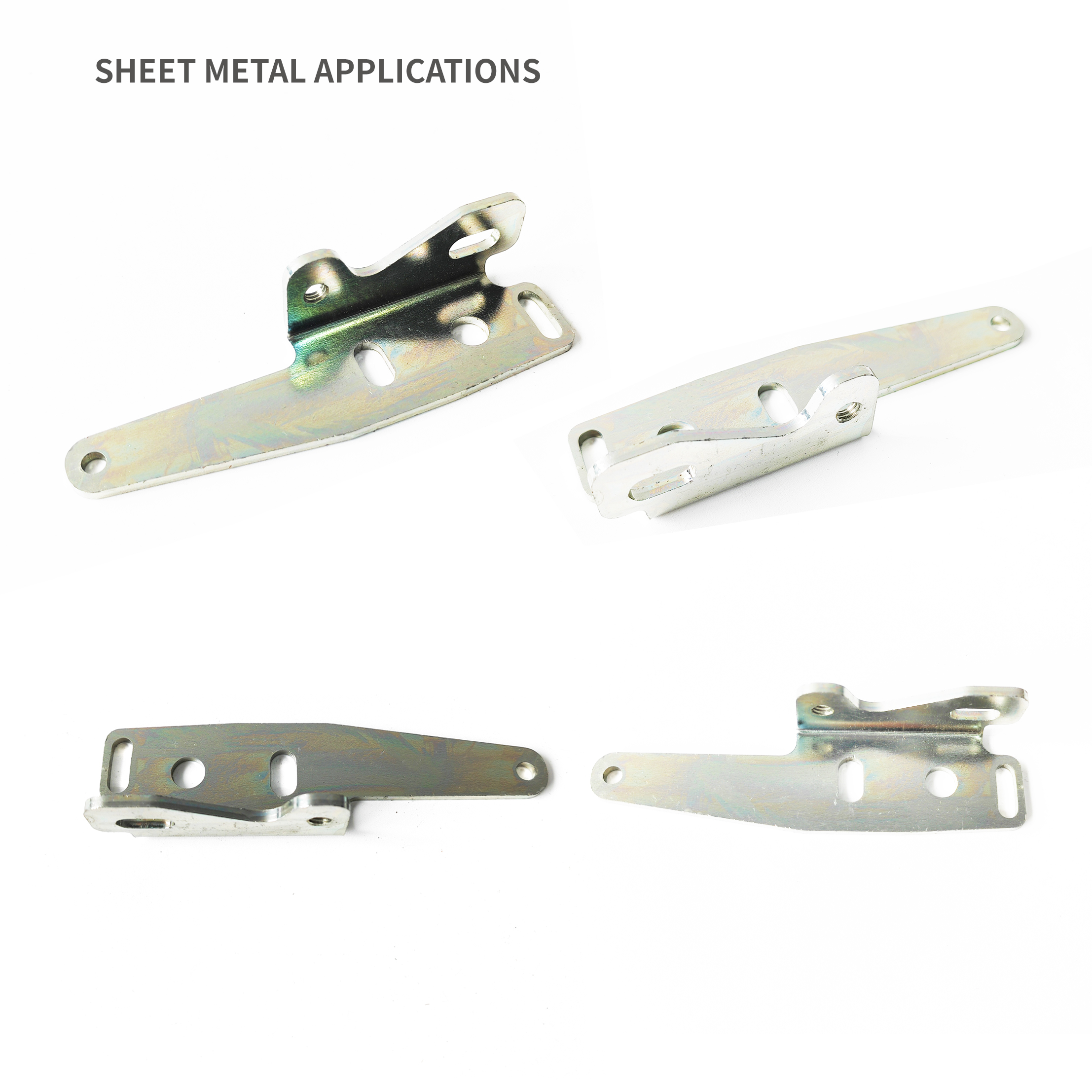 Staffa di montaggio zincato di involucro metallico perforato