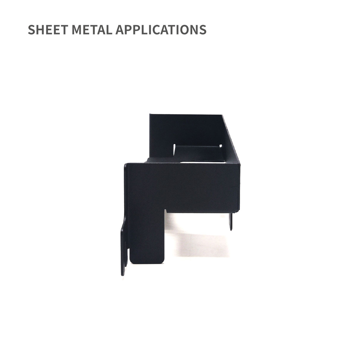 Staffa di mouting per componenti di titolare del contenitore in metallo piegato