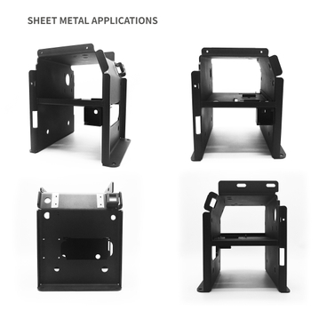 Base di telaio pesante con grande capacità di contenitore metallico con binario DIN