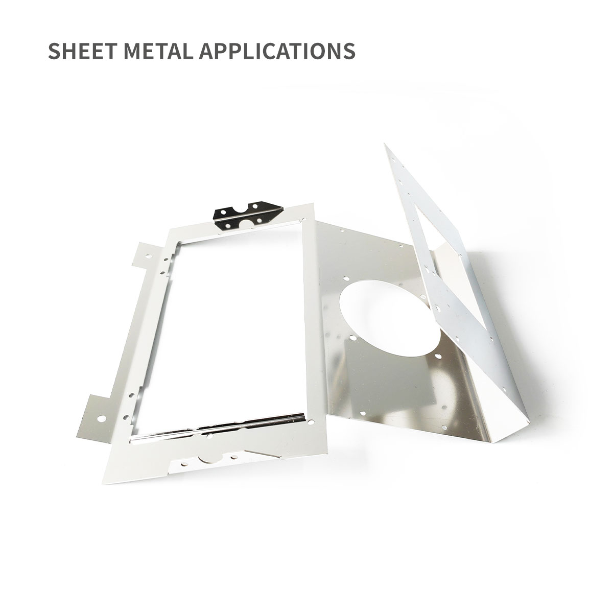 Staffa di montaggio in acciaio inossidabile in metallo in acciaio inossidabile incluso motore