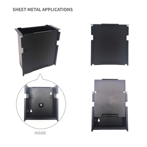 Box di alimentazione classica con copertura per involucro in metallo isolato