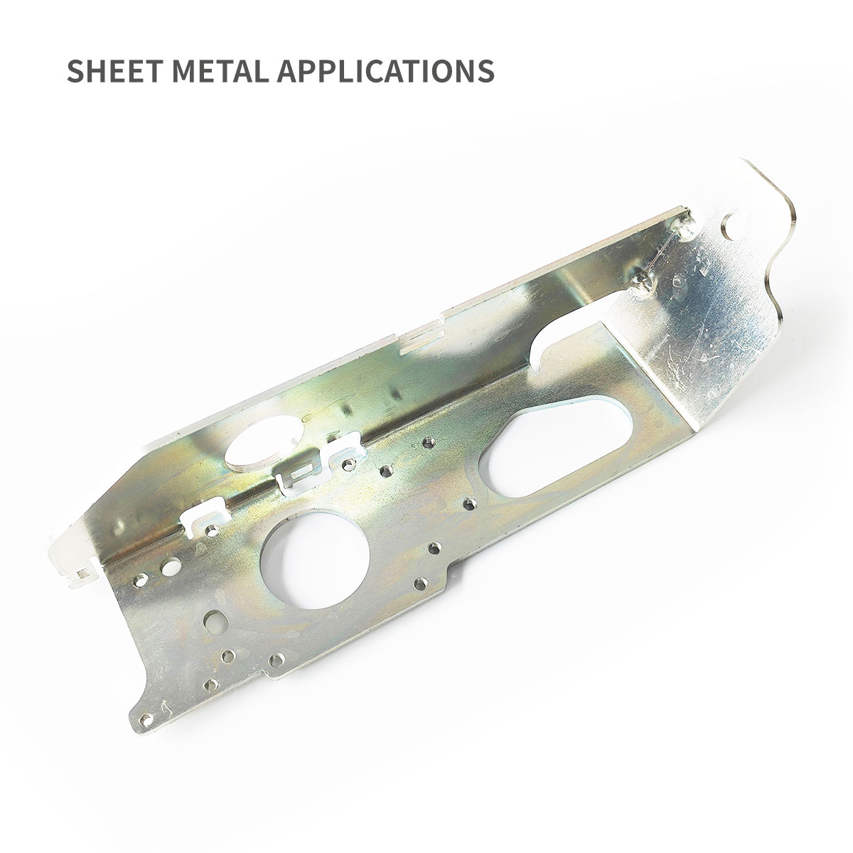 Basela staffa di montaggio per sensori di recinzione metallica con binario DIN