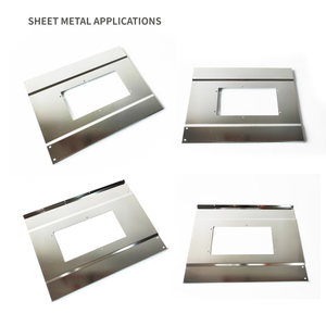 Piastra di copertura centrale del contenitore di metallo modulare in acciaio inossidabile in metallo