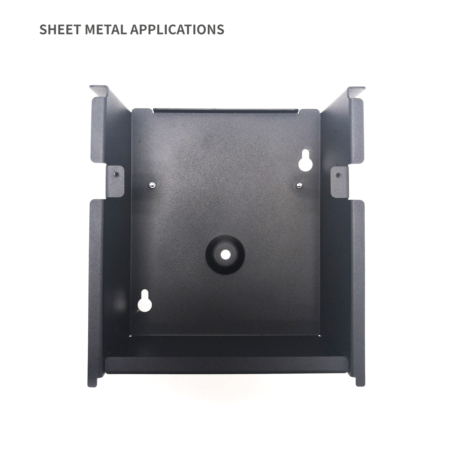 Box di alimentazione classica con copertura per involucro in metallo isolato