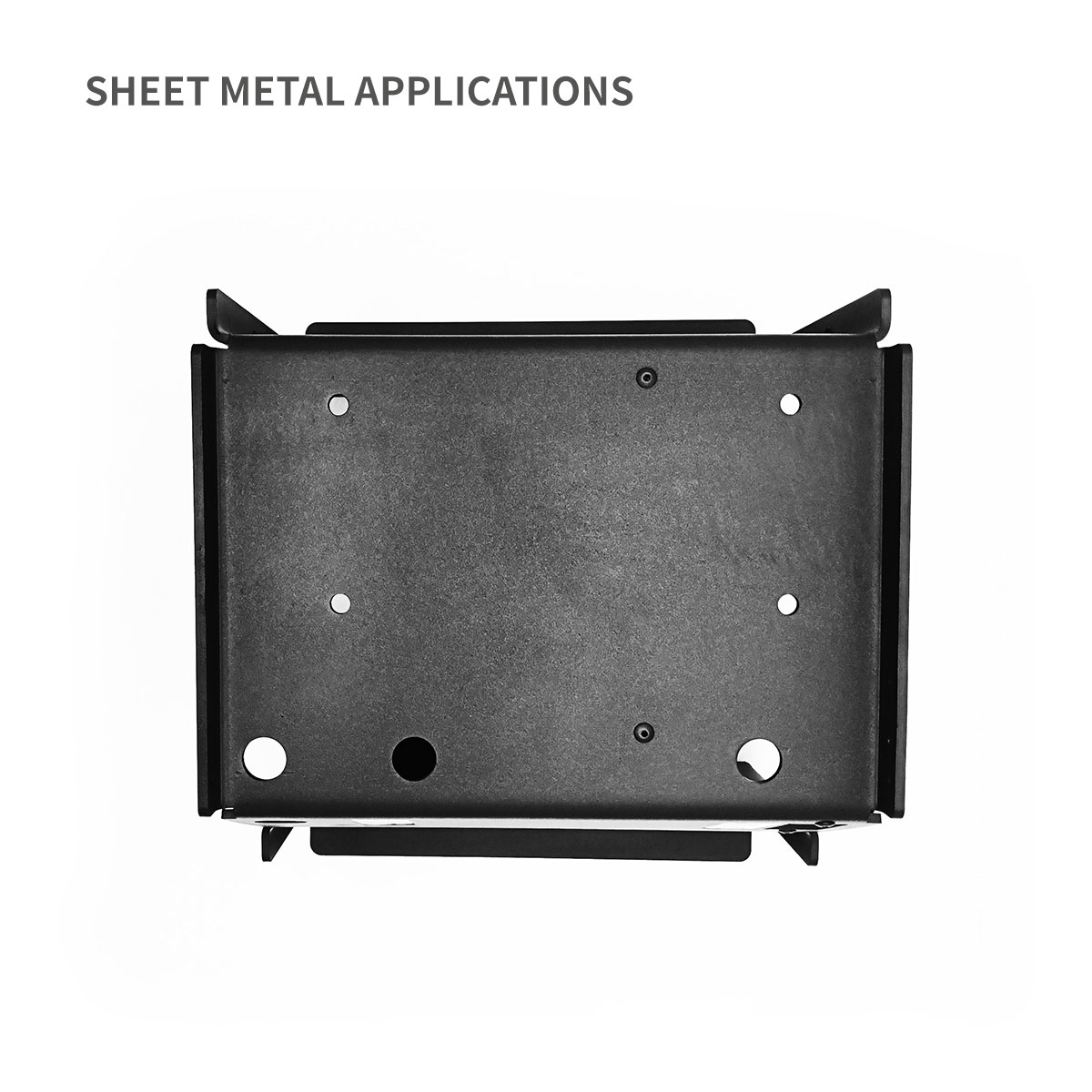 Stile medio di base di telaio intergata per recinto di metallo con binario DIN